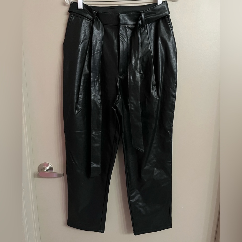 Express Leather Pants NWT